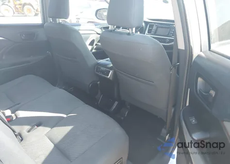 2019 Toyota Highlander Le from USA, damaged, VIN 5TDZZRFH2KS293592